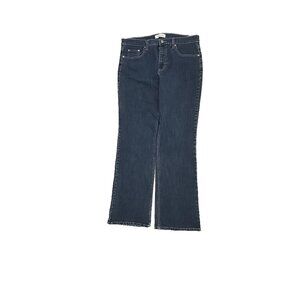 Jaclyn Smith Bootcut Women's size 12 Dark Wash Blue Denim Jeans